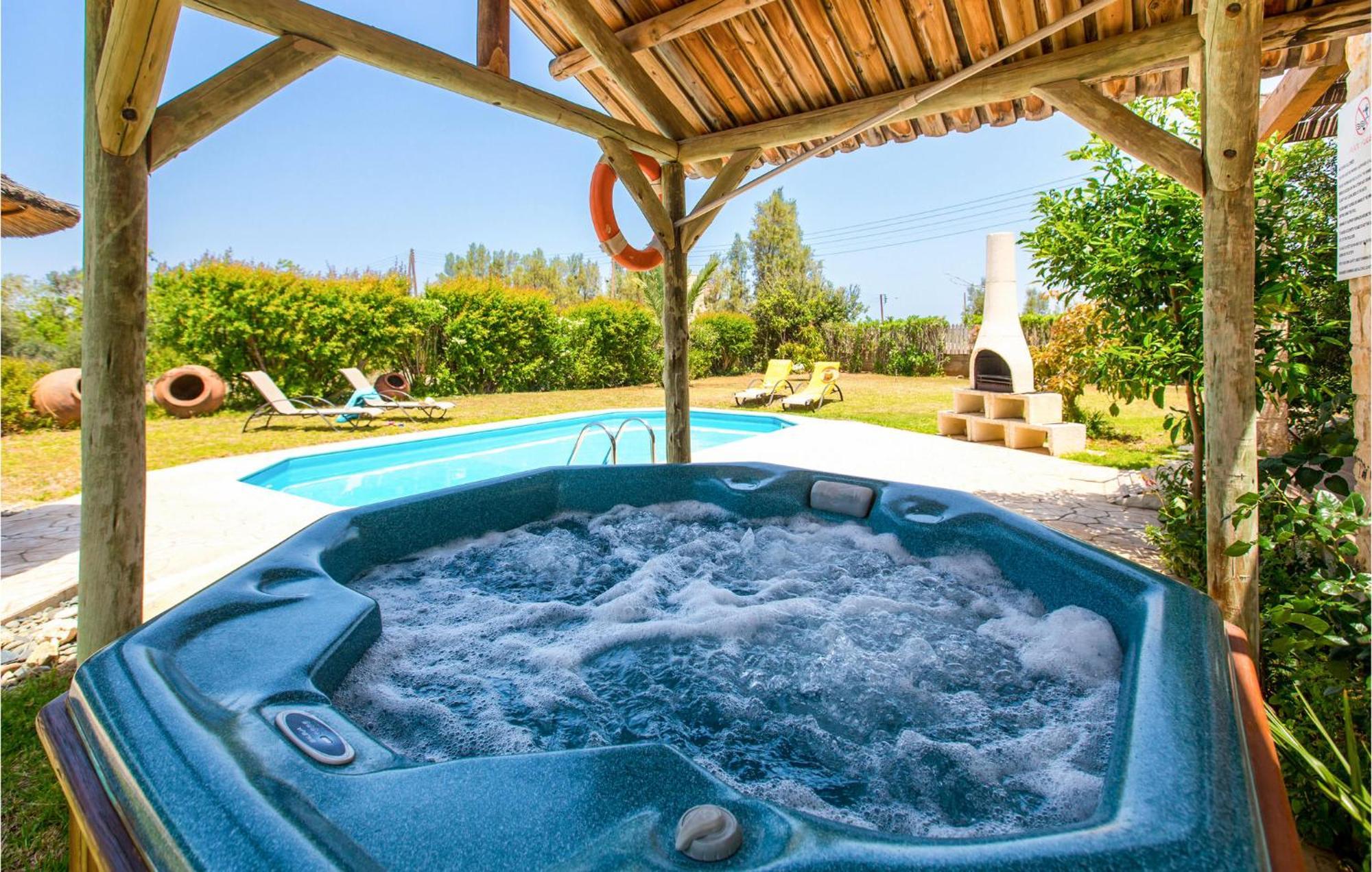 Amazing Home In Pomos With Wifi Екстериор снимка